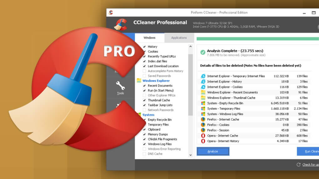 CCleaner Professional Crack