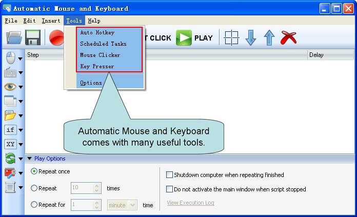 Automatic Mouse and Keyboard Download